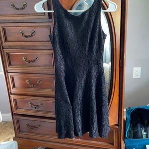 Black formal dress